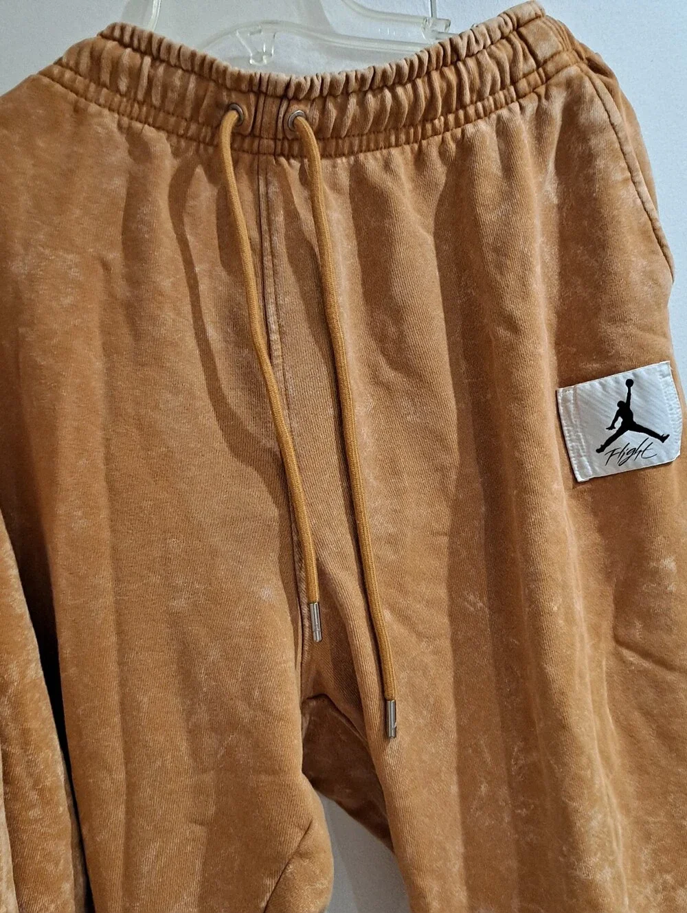 Nike Air Jordan Essentials  Fleece Jogger Pants Hoodie Suit Gold Set 2X/3X.